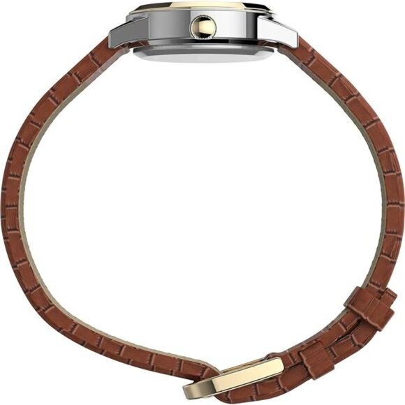 Women\'s Essex Ave 25mm Watch Brown/Two-Tone/White main image 4